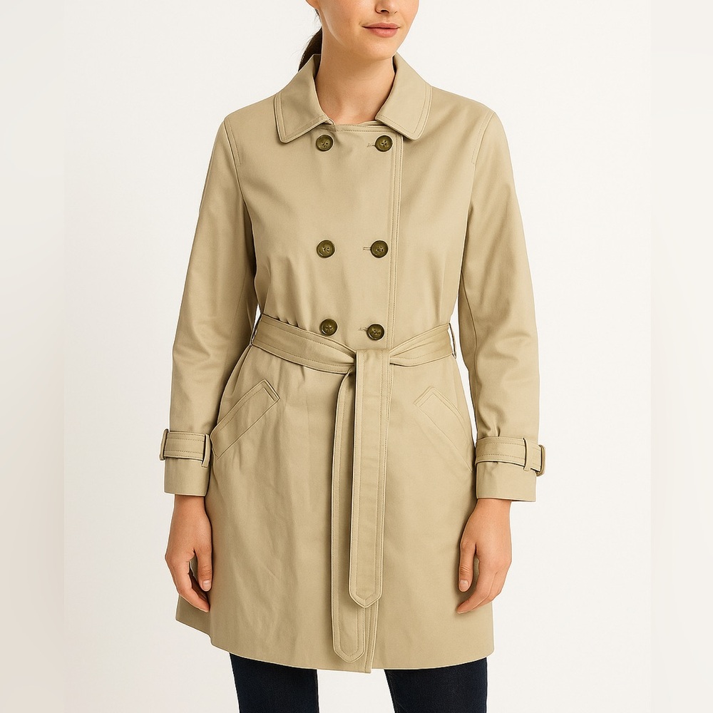 Classic Coach - Tan Trench Coat